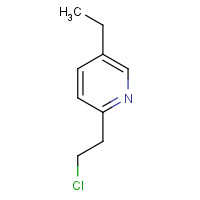 69603-36-7 2-(2-chloroethyl)-5-ethylpyridine chemical structure