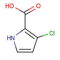 1053658-09-5 3-chloro-1H-pyrrole-2-carboxylic acid chemical structure