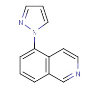 1571145-50-0 5-pyrazol-1-ylisoquinoline chemical structure