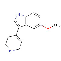 66611-26-5 5-methoxy-3-(1,2,3,6-tetrahydropyridin-4-yl)-1H-indole chemical structure