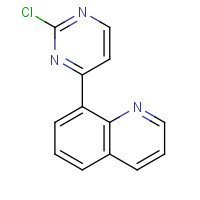 851985-77-8 8-(2-chloropyrimidin-4-yl)quinoline chemical structure