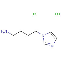 93667-92-6 4-imidazol-1-ylbutan-1-amine;dihydrochloride chemical structure