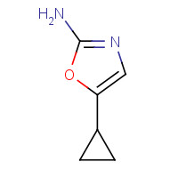 1297941-53-7 5-cyclopropyl-1,3-oxazol-2-amine chemical structure