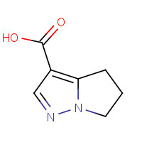 796729-10-7 5,6-dihydro-4H-pyrrolo[1,2-b]pyrazole-3-carboxylic acid chemical structure