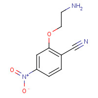 1356009-62-5 2-(2-aminoethoxy)-4-nitrobenzonitrile chemical structure