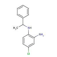 345991-79-9 4-chloro-1-N-(1-phenylethyl)benzene-1,2-diamine chemical structure