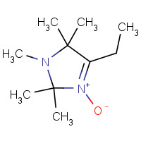 75491-38-2 5-ethyl-2,2,3,4,4-pentamethyl-1-oxidoimidazol-1-ium chemical structure