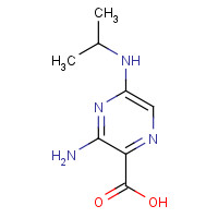 863909-77-7 3-amino-5-(propan-2-ylamino)pyrazine-2-carboxylic acid chemical structure