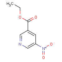 1462-89-1 ethyl 5-nitropyridine-3-carboxylate chemical structure