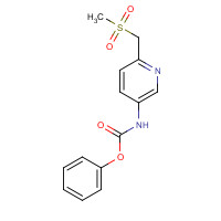 1419605-05-2 phenyl N-[6-(methylsulfonylmethyl)pyridin-3-yl]carbamate chemical structure