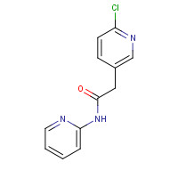 1204652-01-6 2-(6-chloropyridin-3-yl)-N-pyridin-2-ylacetamide chemical structure