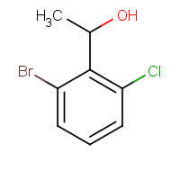 1175300-45-4 1-(2-bromo-6-chlorophenyl)ethanol chemical structure