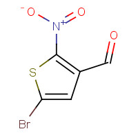 1093878-18-2 5-bromo-2-nitrothiophene-3-carbaldehyde chemical structure