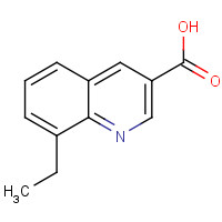 71082-56-9 8-ethylquinoline-3-carboxylic acid chemical structure