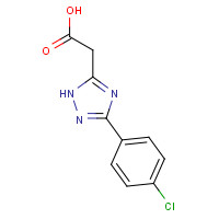 1203243-07-5 2-[3-(4-chlorophenyl)-1H-1,2,4-triazol-5-yl]acetic acid chemical structure