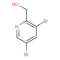 1227601-36-6 (3,5-dibromopyridin-2-yl)methanol chemical structure
