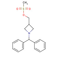 162698-41-1 (1-benzhydrylazetidin-3-yl)methyl methanesulfonate chemical structure