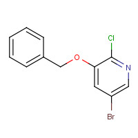 891785-18-5 5-bromo-2-chloro-3-phenylmethoxypyridine chemical structure