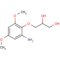 1307231-92-0 3-(2-amino-4,6-dimethoxyphenoxy)propane-1,2-diol chemical structure