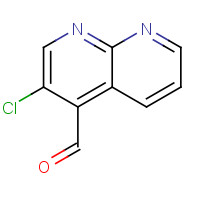 893566-39-7 3-chloro-1,8-naphthyridine-4-carbaldehyde chemical structure