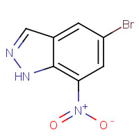 316810-82-9 5-bromo-7-nitro-1H-indazole chemical structure