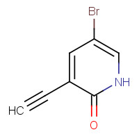 942589-71-1 5-bromo-3-ethynyl-1H-pyridin-2-one chemical structure