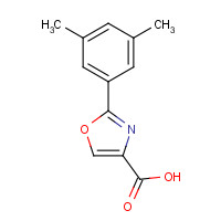 885273-74-5 2-(3,5-dimethylphenyl)-1,3-oxazole-4-carboxylic acid chemical structure