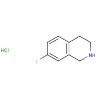 220247-85-8 7-iodo-1,2,3,4-tetrahydroisoquinoline;hydrochloride chemical structure
