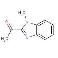 942-25-6 1-(1-methylbenzimidazol-2-yl)ethanone chemical structure