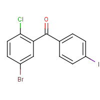 1020182-12-0 (5-bromo-2-chlorophenyl)-(4-iodophenyl)methanone chemical structure