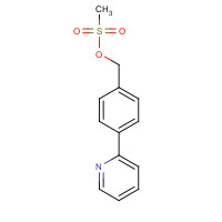 1000668-72-3 (4-pyridin-2-ylphenyl)methyl methanesulfonate chemical structure
