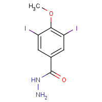 23964-37-6 3,5-diiodo-4-methoxybenzohydrazide chemical structure