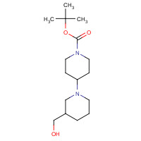 864293-17-4 tert-butyl 4-[3-(hydroxymethyl)piperidin-1-yl]piperidine-1-carboxylate chemical structure