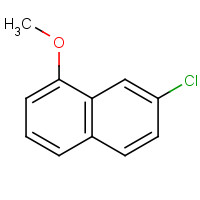 91063-80-8 7-chloro-1-methoxynaphthalene chemical structure