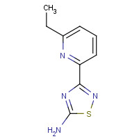 1179360-27-0 3-(6-ethylpyridin-2-yl)-1,2,4-thiadiazol-5-amine chemical structure