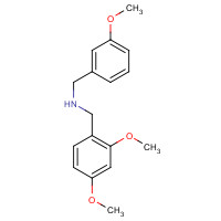 355816-85-2 N-[(2,4-dimethoxyphenyl)methyl]-1-(3-methoxyphenyl)methanamine chemical structure
