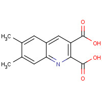 948294-45-9 6,7-dimethylquinoline-2,3-dicarboxylic acid chemical structure