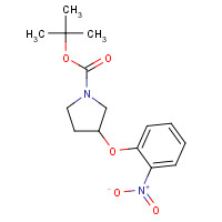 1233860-24-6 tert-butyl 3-(2-nitrophenoxy)pyrrolidine-1-carboxylate chemical structure