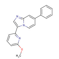 622402-30-6 3-(6-methoxypyridin-2-yl)-7-phenylimidazo[1,2-a]pyridine chemical structure