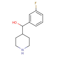 639468-69-2 (3-fluorophenyl)-piperidin-4-ylmethanol chemical structure