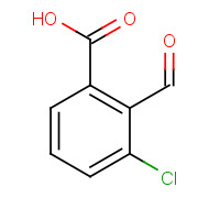 169310-05-8 3-chloro-2-formylbenzoic acid chemical structure
