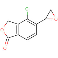 1255206-91-7 4-chloro-5-(oxiran-2-yl)-3H-2-benzofuran-1-one chemical structure