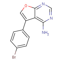 501693-27-2 5-(4-bromophenyl)furo[2,3-d]pyrimidin-4-amine chemical structure