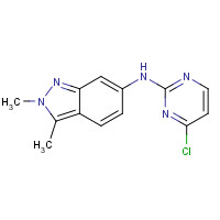 1226499-97-3 N-(4-chloropyrimidin-2-yl)-2,3-dimethylindazol-6-amine chemical structure