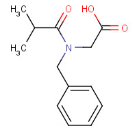261959-75-5 2-[benzyl(2-methylpropanoyl)amino]acetic acid chemical structure