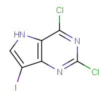 928840-99-7 2,4-dichloro-7-iodo-5H-pyrrolo[3,2-d]pyrimidine chemical structure