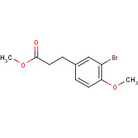 288310-70-3 methyl 3-(3-bromo-4-methoxyphenyl)propanoate chemical structure