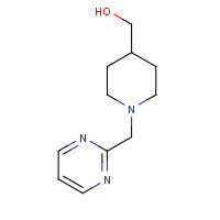138030-61-2 [1-(pyrimidin-2-ylmethyl)piperidin-4-yl]methanol chemical structure