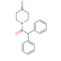 161491-32-3 1-(2,2-diphenylacetyl)piperidin-4-one chemical structure