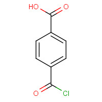 18708-46-8 4-carbonochloridoylbenzoic acid chemical structure
